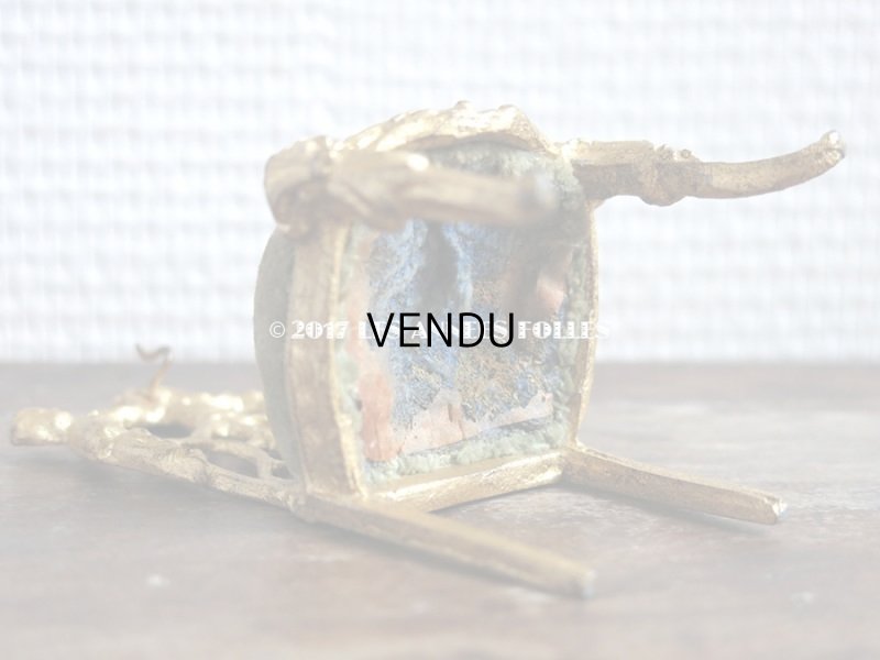 画像5: アンティーク アンティーク 懐中時計用 椅子型 ジュエリースタンド 懐中時計スタンド