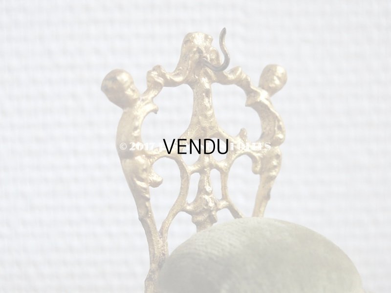 画像6: アンティーク アンティーク 懐中時計用 椅子型 ジュエリースタンド 懐中時計スタンド