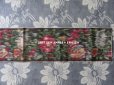 画像9: 19世紀 アンティーク シルク製  グログランリボン ぼかし織り 薔薇模様 0.45 & 0.43m