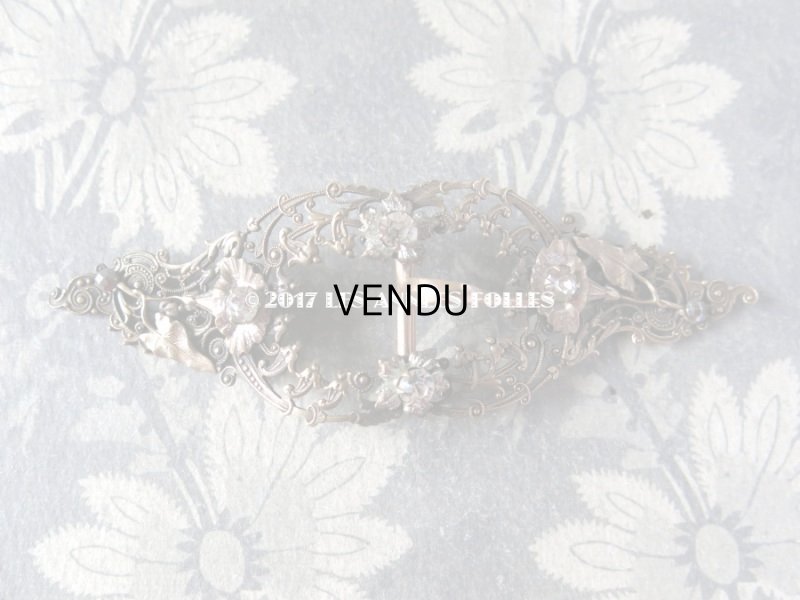 画像3: 1900年代 アンティーク ベルト用 バックル