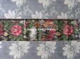 画像7: 19世紀 アンティーク シルク製  グログランリボン ぼかし織り 薔薇模様 0.45 & 0.43m