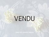 1900年代 アンティーク ペップ　イエローグリーン  コサージュ用 花芯 