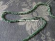 画像3: 1920年代 アンティーク  刺繍用 シルクベルベットの紐  シルク製シェニール グリーン 20m シュニーユ糸 (3)
