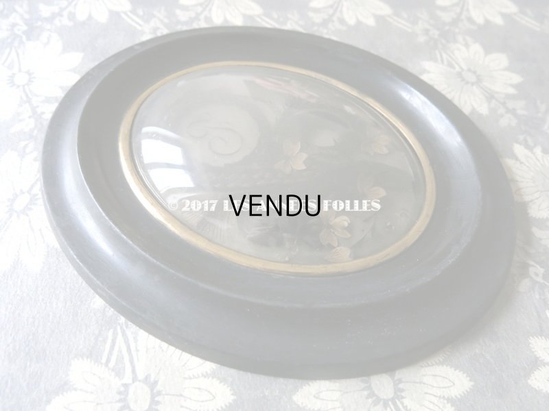 画像3: 19世紀 アンティーク ルリケール 聖遺物のガラスドーム 木製フレーム