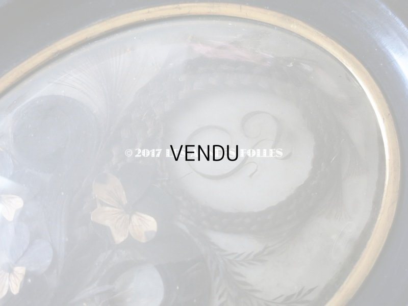 画像5: 19世紀 アンティーク ルリケール 聖遺物のガラスドーム 木製フレーム