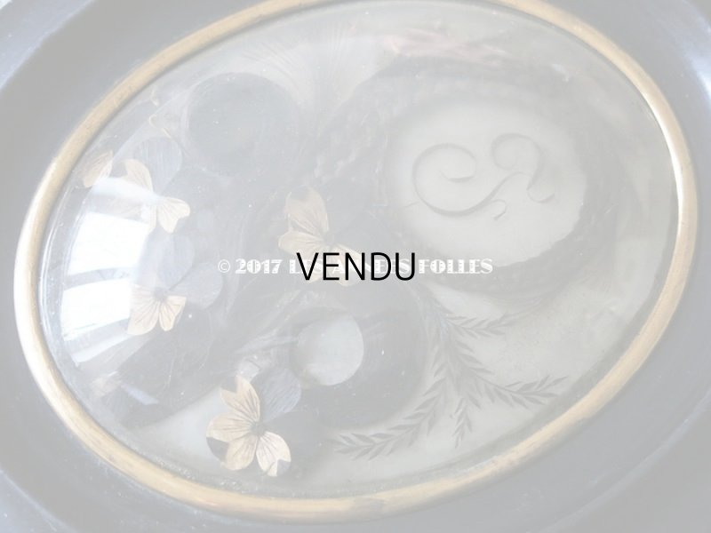 画像6: 19世紀 アンティーク ルリケール 聖遺物のガラスドーム 木製フレーム