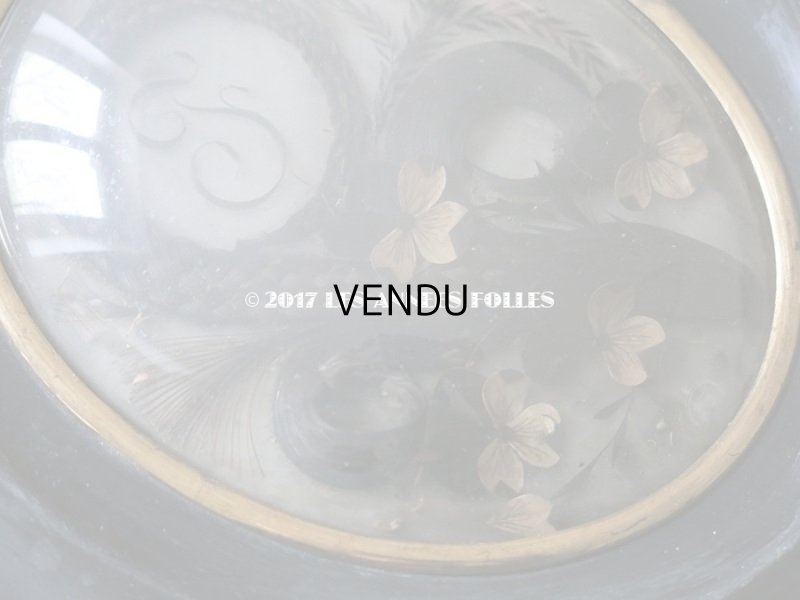 画像4: 19世紀 アンティーク ルリケール 聖遺物のガラスドーム 木製フレーム