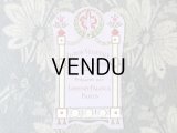 アンティーク パフュームラベル LOTION VEGETALE AU JAUNE D'OEUF - LORENZY-PALANCA PARIS -