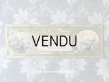 アンティーク ソープラベル SAVON A LA VIOLETTE - PAUL TRANOY PARIS - 