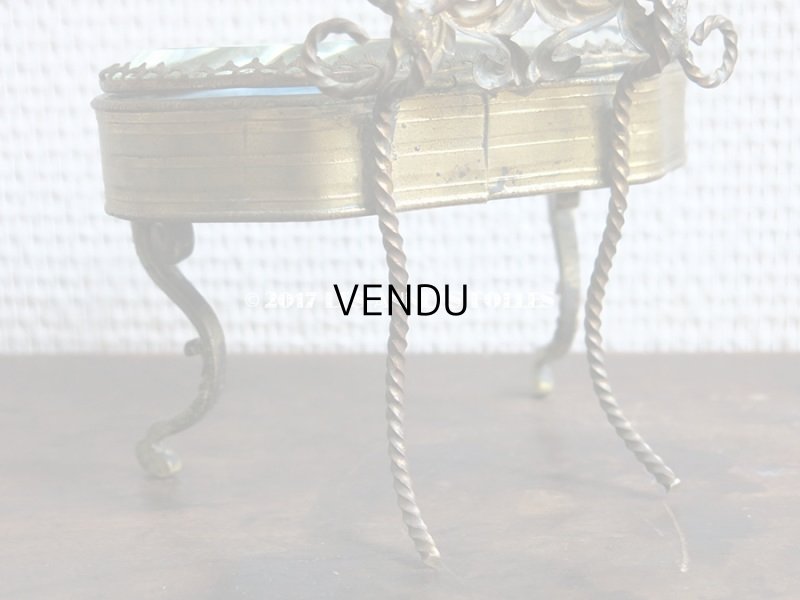 画像12: 19世紀末 アンティーク ドレッサー型 懐中時計用 ジュエリースタンド & ジェリーボックス