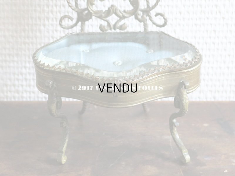 画像6: 19世紀末 アンティーク ドレッサー型 懐中時計用 ジュエリースタンド & ジェリーボックス