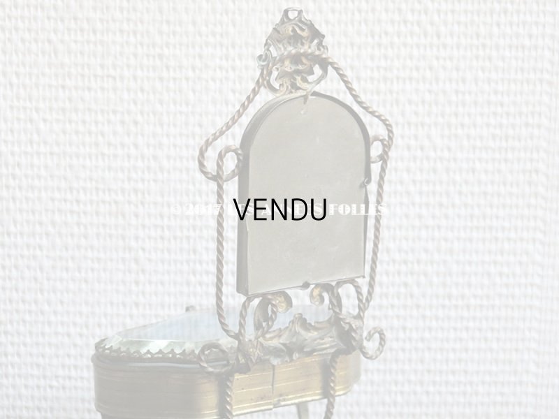 画像8: 19世紀末 アンティーク ドレッサー型 懐中時計用 ジュエリースタンド & ジェリーボックス