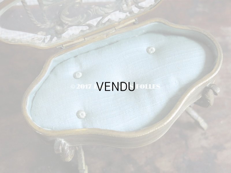 画像16: 19世紀末 アンティーク ドレッサー型 懐中時計用 ジュエリースタンド & ジェリーボックス