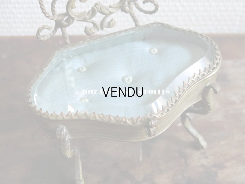 画像14: 19世紀末 アンティーク ドレッサー型 懐中時計用 ジュエリースタンド & ジェリーボックス