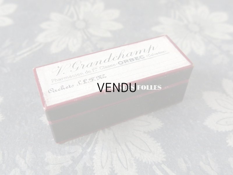 画像3: アンティーク ファーマシーボックス V.GRANDCHAMP