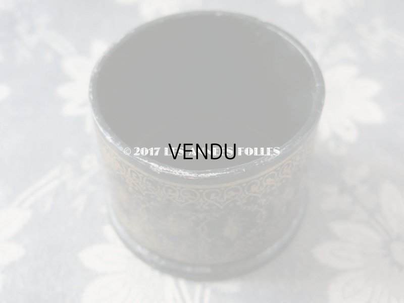 画像8: 19世紀 アンティーク ナポレオン3世 パピエマシェ 昆虫柄 ジュエリーボックス 小物入れ