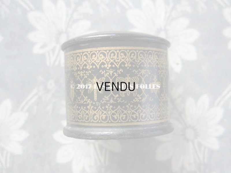 画像5: 19世紀 アンティーク ナポレオン3世 パピエマシェ 昆虫柄 ジュエリーボックス 小物入れ