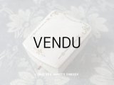 アンティーク ジュエリーボックス アールヌーヴォー オフホワイト