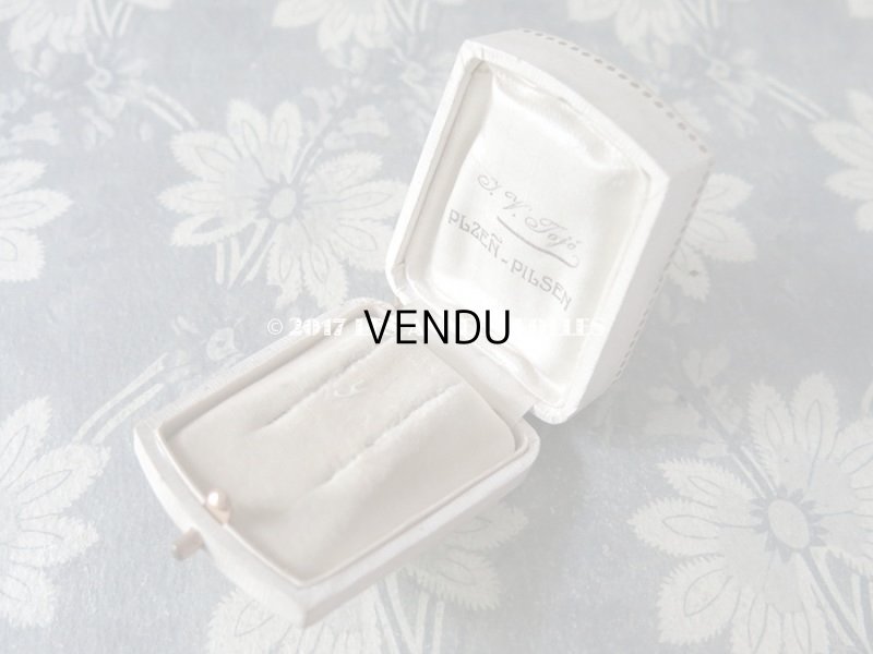 画像5: アンティーク ジュエリーボックス アールヌーヴォー オフホワイト