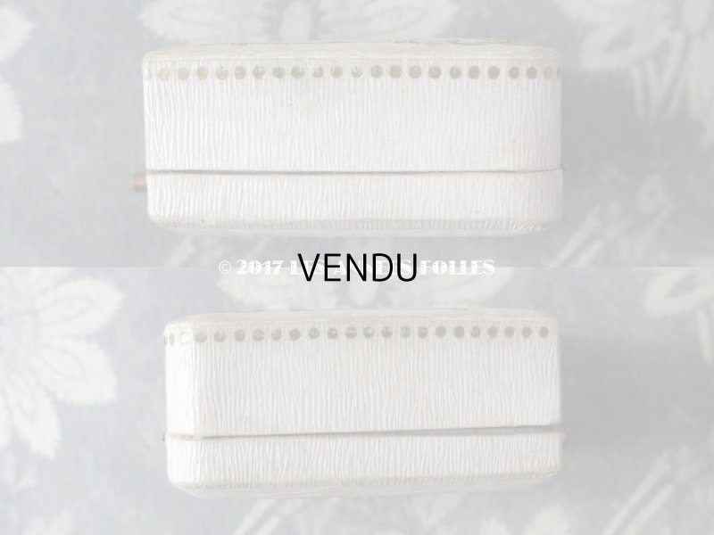 画像9: アンティーク ジュエリーボックス アールヌーヴォー オフホワイト