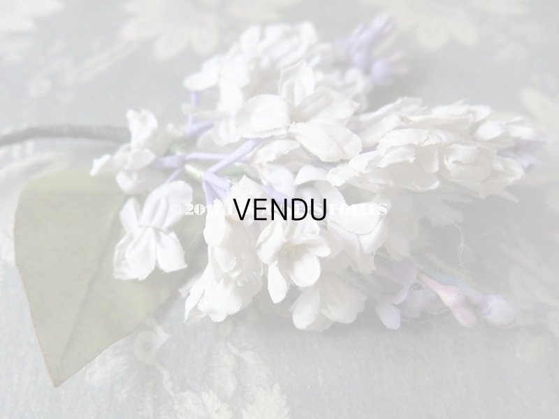 画像3: アンティーク コサージュ  ライラック 薄紫