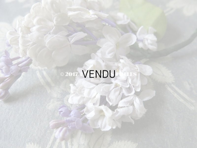 画像4: アンティーク コサージュ  ライラック 薄紫