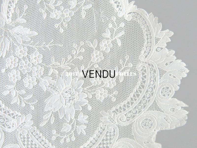 画像5: 19世紀末 アンティーク ニードルレース ポワンドガーズ 『ポワン・ド・ガーズ』