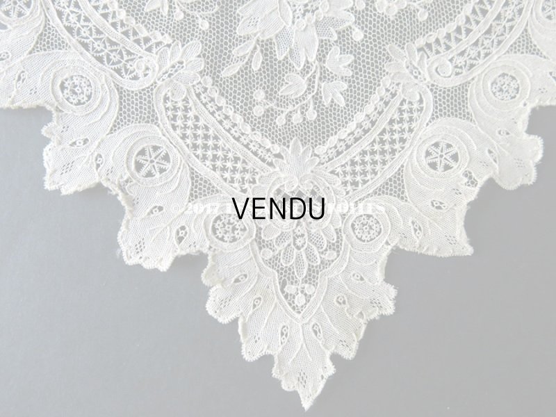 画像6: 19世紀末 アンティーク ニードルレース ポワンドガーズ 『ポワン・ド・ガーズ』