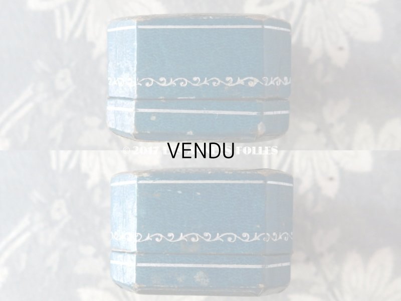 画像8: アンティーク ジュエリーボックス ブルー