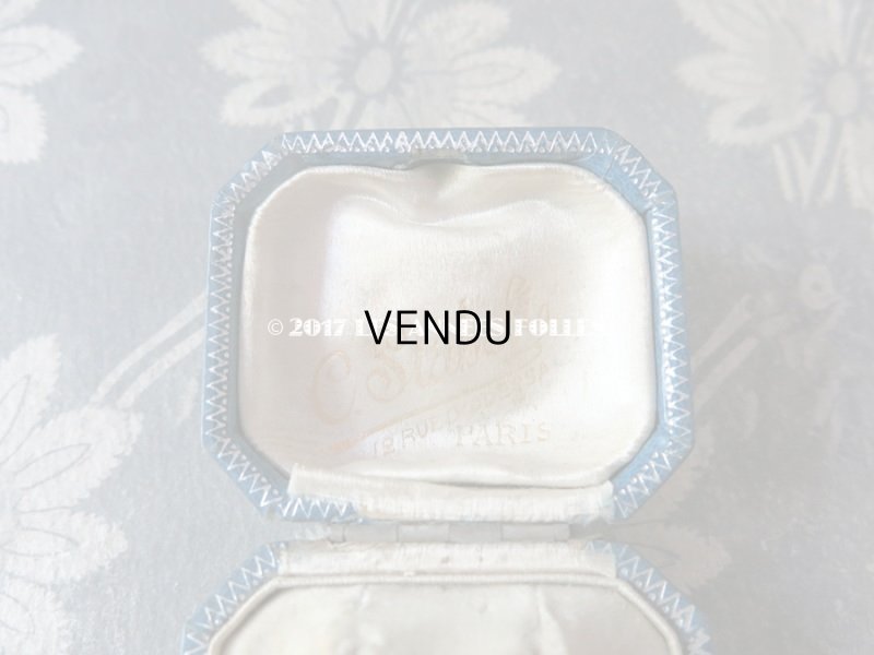 画像6: アンティーク ジュエリーボックス ブルー