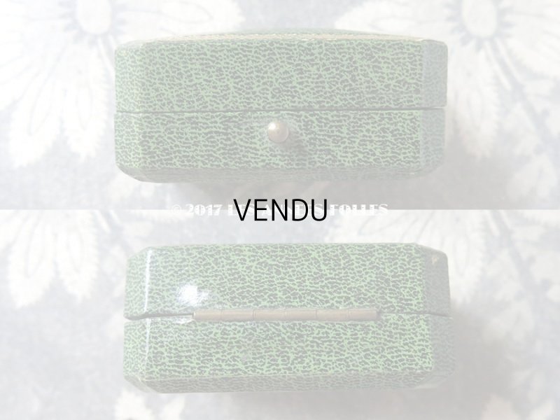 画像4: アンティーク ジュエリーボックス グリーン