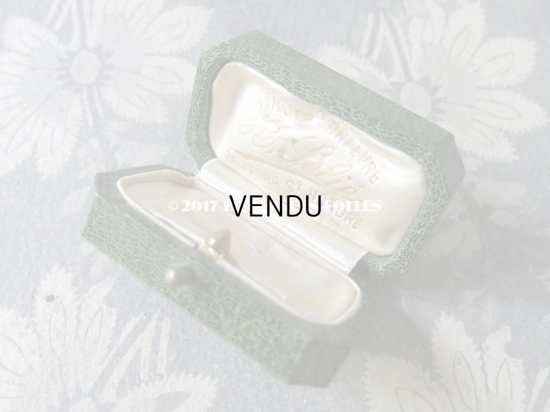 画像6: アンティーク ジュエリーボックス グリーン