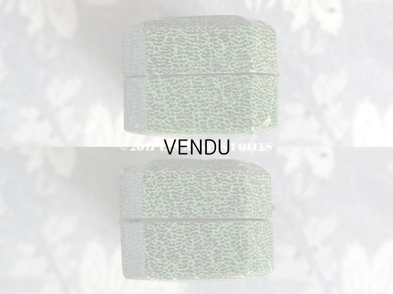 画像5: アンティーク ジュエリーボックス グリーン