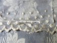 画像5: 19世紀 アンティーク シルク製 オーガンジーのレース 水玉 オフホワイト　2.4m