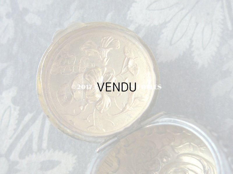 画像6: アンティーク パウダーケース 菫 