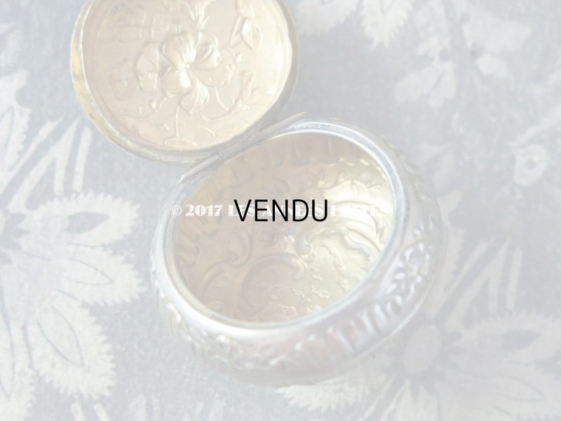 画像7: アンティーク パウダーケース 菫 