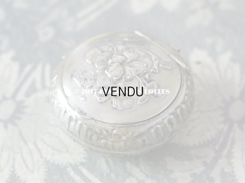 画像3: アンティーク パウダーケース 菫 