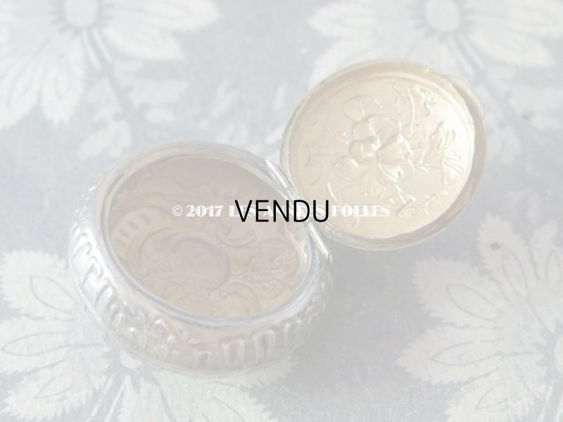 画像5: アンティーク パウダーケース 菫 