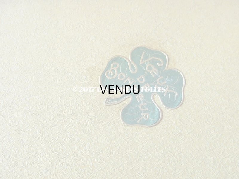 画像13: 未使用 1920年代 箱入り アンティーク 薔薇のワックスフラワーのヘッドリース & ブローチ2点のセット ウェディング 結婚式 ティアラ 20