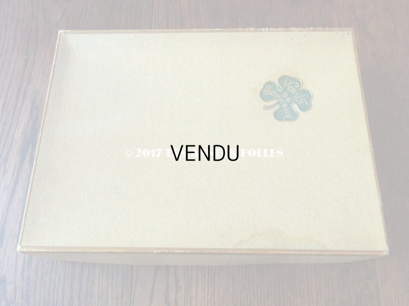 画像12: 未使用 1920年代 箱入り アンティーク 薔薇のワックスフラワーのヘッドリース & ブローチ2点のセット ウェディング 結婚式 ティアラ 20