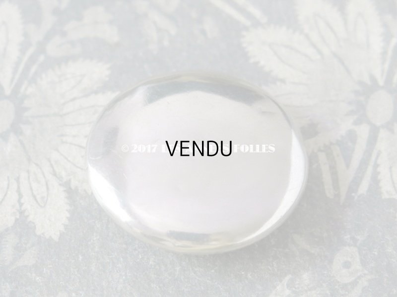 画像3: アンティーク シルバー製 パウダーケース リボンと薔薇のガーランド モノグラム