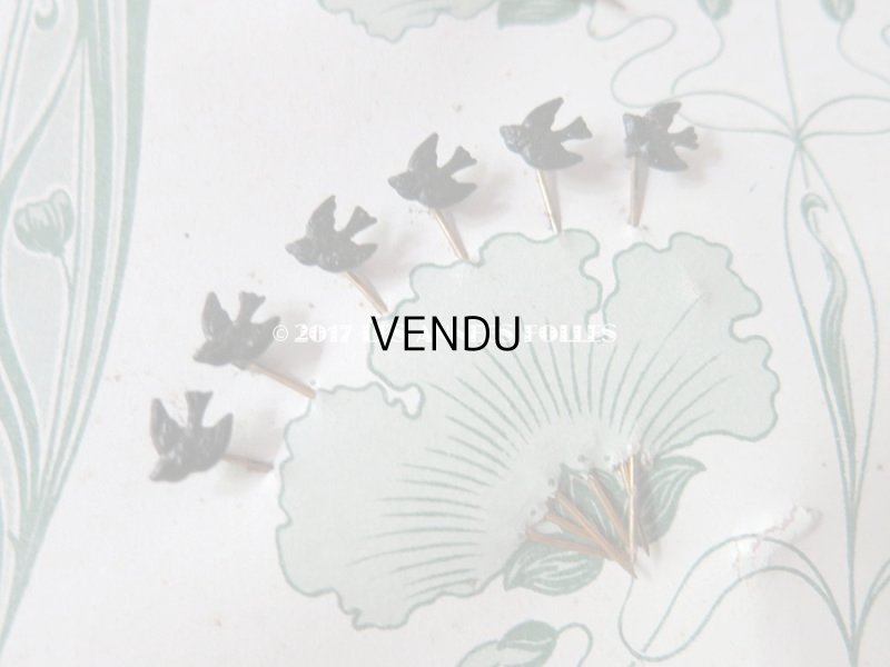 画像9: 1900年代 アンティーク エパングル 48ピース フレンチジェット＆クリスタル EPINGLES TOILETTE