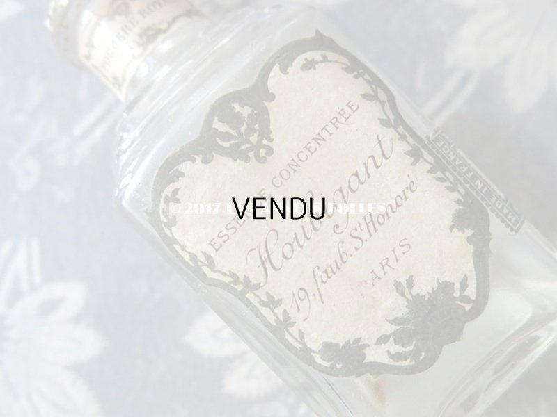 画像6: 1882年 アンティーク パフュームボトル 薔薇のガーランド FOUGERE ROYALE - HOUBIGANT PARIS -