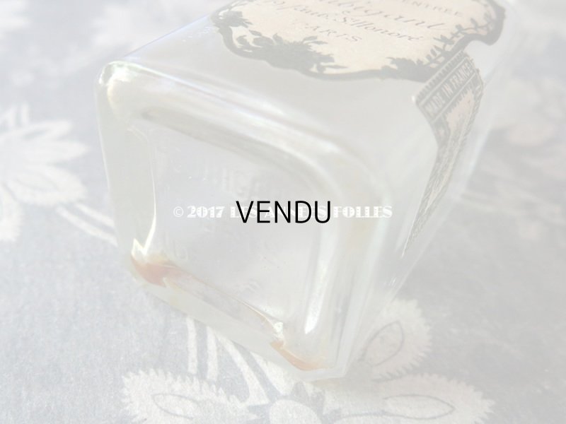 画像10: 1882年 アンティーク パフュームボトル 薔薇のガーランド FOUGERE ROYALE - HOUBIGANT PARIS -