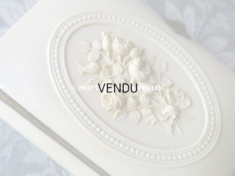 画像5: 1893年 アンティーク 薔薇のブーケ  ミサ典書 セルロイド製