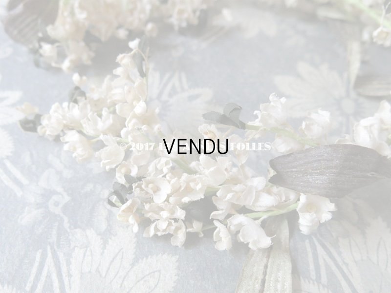 画像3: 1900年代 アンティーク 鈴蘭のヘッドリース ティアラ