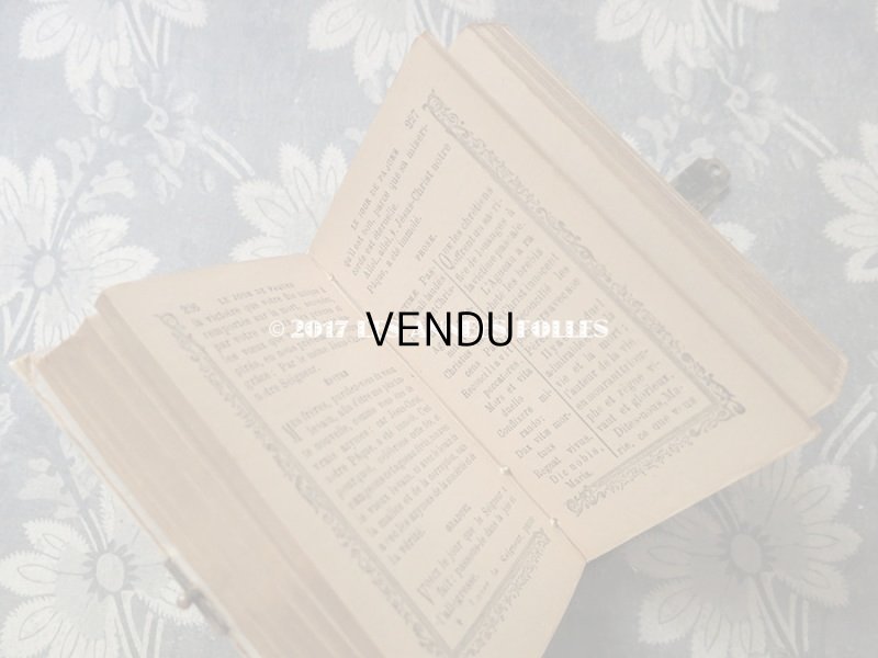 画像10: 1893年 アンティーク 薔薇のブーケ  ミサ典書 セルロイド製