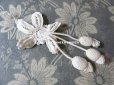 画像9: 1920年代 アンティーク クロシェ編み 花のモチーフ 