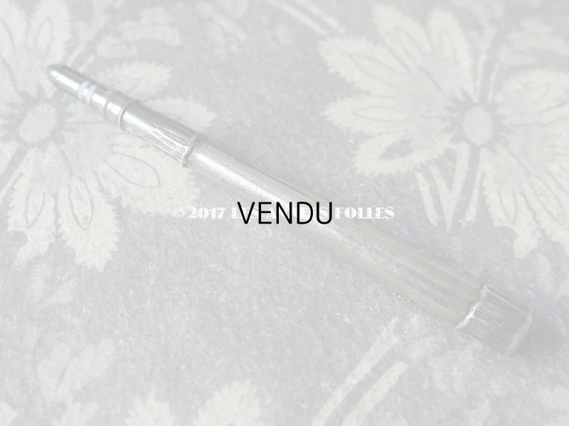 画像5: アンティーク 箱入り 帯用 シルバー製 クロシェ 編み針 ロカイユ装飾