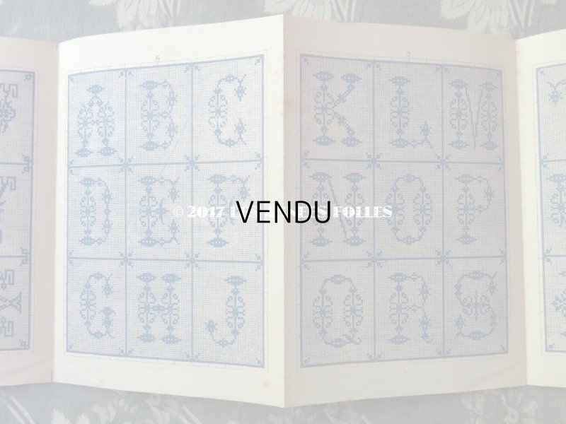 画像5: 19世紀末 アンティーク アルファベットの図案帳 ALPHABETS VARIES DE A.ROUYER - ANDRE-BERANGER - 